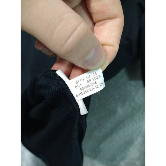 Under Armour Shirt Mens Large Black Tech Tee Matchplay Polo Short Sleeve Loose - Picture 6 of 7